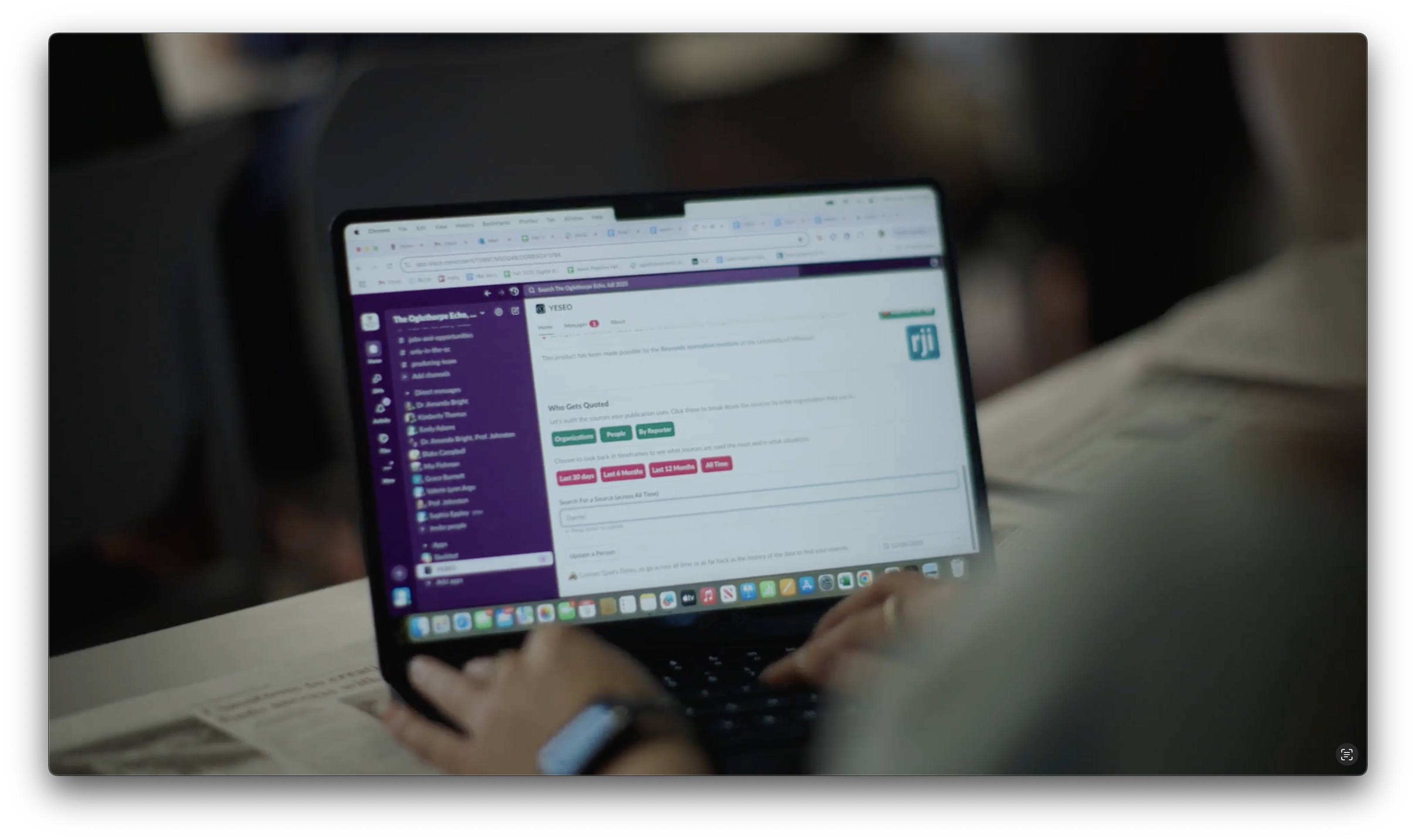 The JournalismAI Innovation Challenge, supported by the Google News Initiative