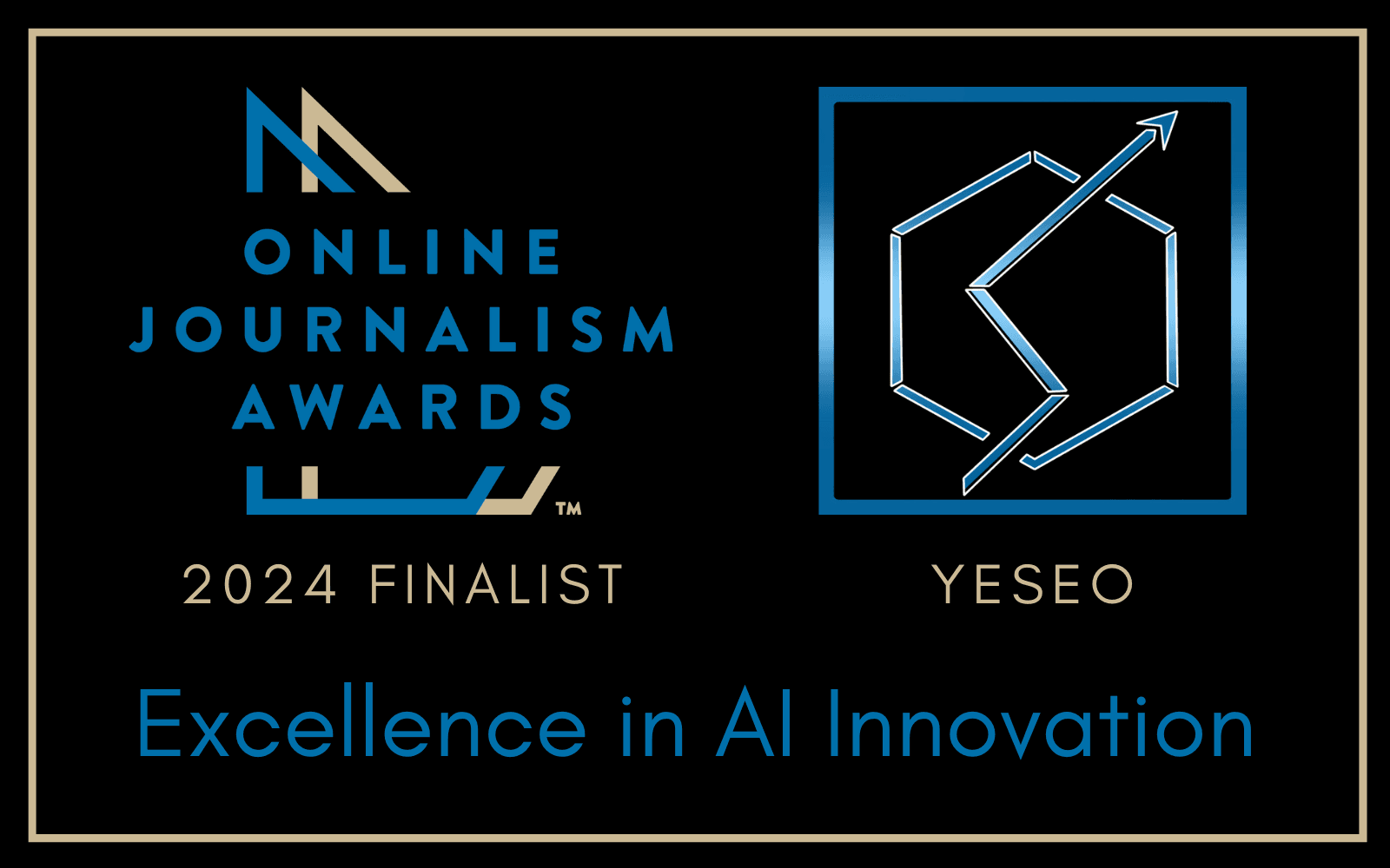 YESEO a 2024 finalist in OJA Excellence in AI Innovation