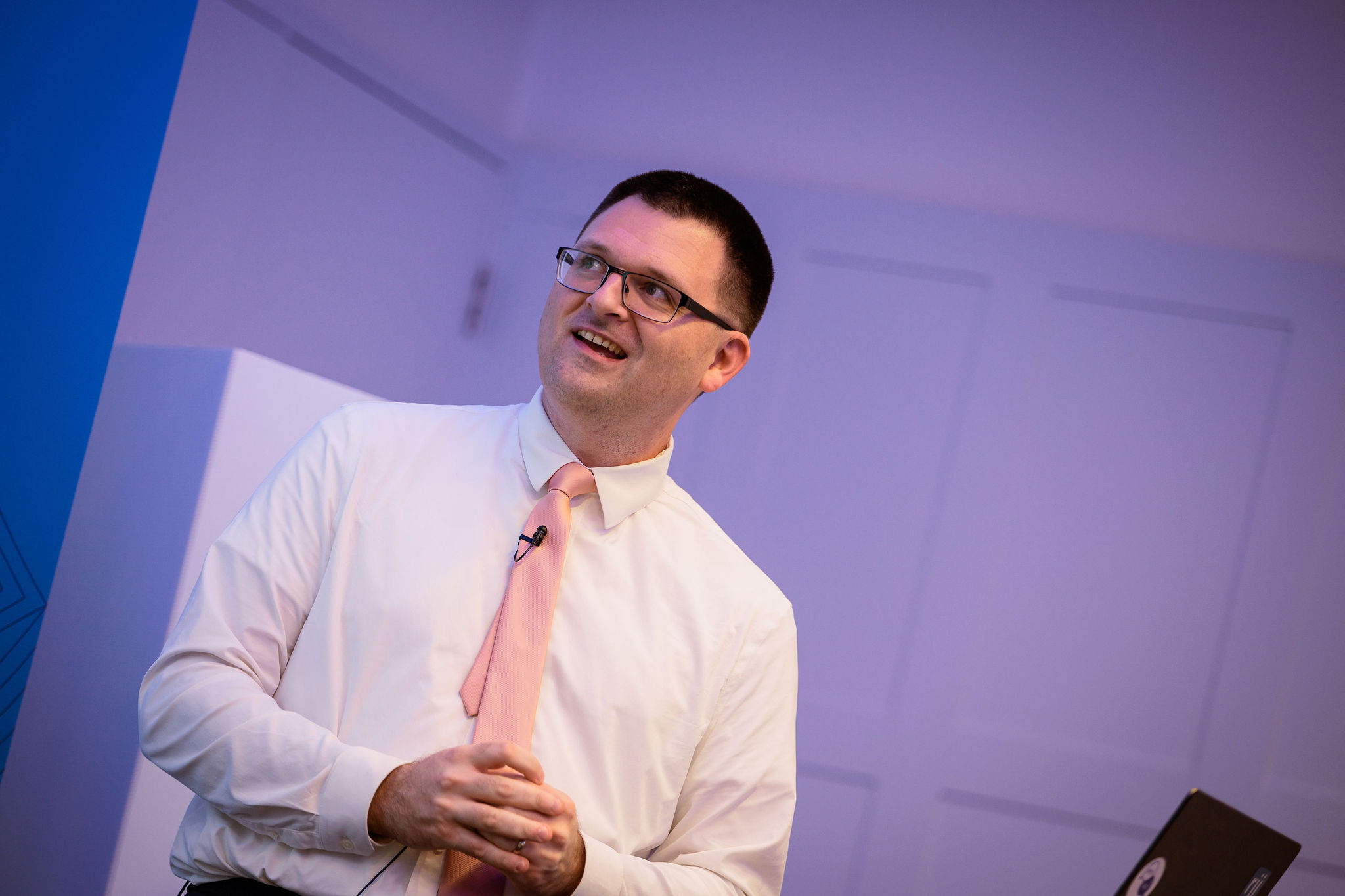 Speaking at the Stage in London
